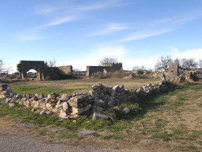 Les ruines du presidio San Luis de la Amarillas
